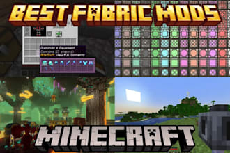create or fix minecraft fabric mods with clean java code