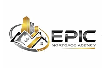 design eye catching mortgage agency logo