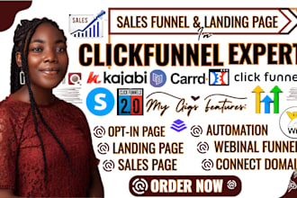 build clickfunnels sales funnel systeme io leadpages gohighlevel connect domain