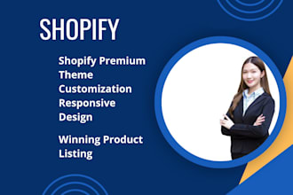 build professional shopify store