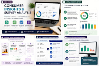 analyze your survey data and deliver actionable consumer insights