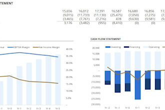 provide financial models for startups and  businesses