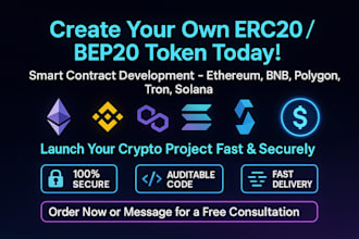 create erc20 smart contract deploy erc20 token ethereum