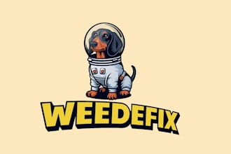 design a cartoon, mascot, or character logo brand