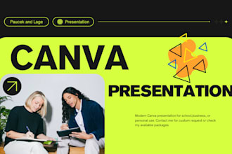 create your canva presentation