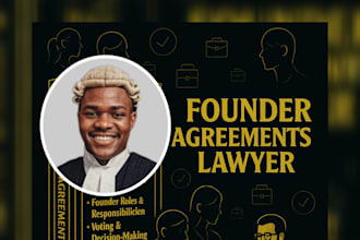 draft founders and shareholder agreements for startups