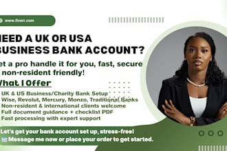 do UK,USA bank account for your business or charity, uk ltd company registration