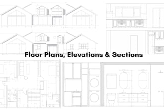 be your architect, draftsman for house plans, 2d floor plan blueprints