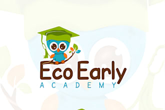 do modern daycare, childcare, educations, preschool and kids logo design
