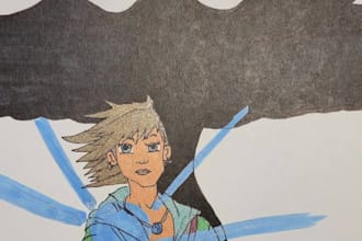 draw custom character sketches