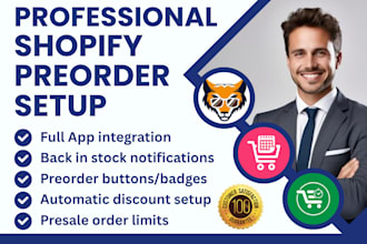 setup shopify product preorder wolf appikon notify wod globo timesact preorder