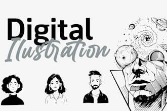 create a professional ilustration