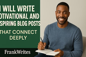 write a motivational and inspiring blog post that connect deeply