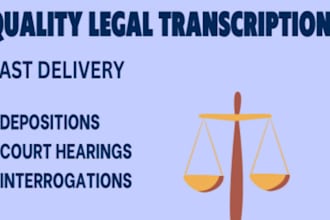 accurately transcribe legal depositions with confidentiality