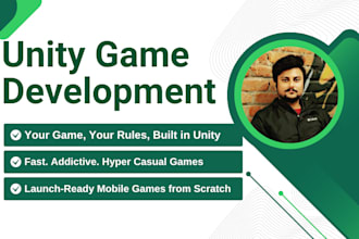 develop trending unity hyper casual games for mobile