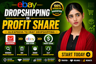 do ebay dropshipping on profit share