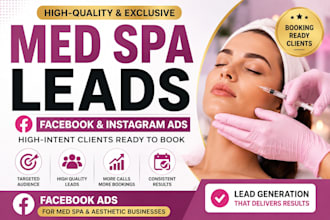 generate high quality med spa and aesthetic leads using facebook ads