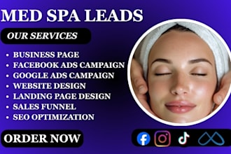 med spa leads medical spa leads botox leads aesthetic leads facebook ads