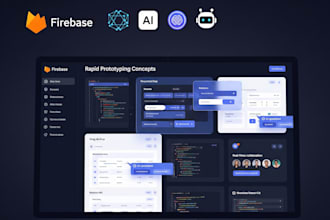 rapidly prototype your web app using firebase and ai tools