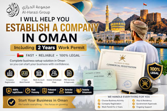 help you establish a company in oman with work permit
