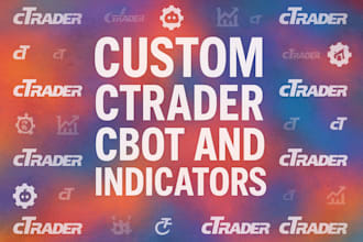 develop custom ctrader calgo indicat0r or mt4, mt5, ninjatrader trading strategy