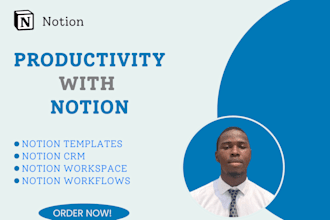 create a customized notion setup, workflow and template
