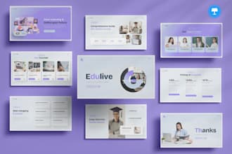 do professional powerpoint presentation, google slides, real estate, pitchbook