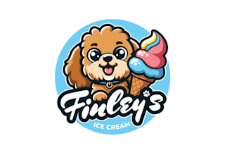 design best ice cream shop logo