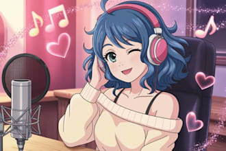 voice your perfect female anime sfw and nsfw scripts in a cute voice actress