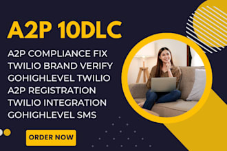 register a2p campaign setup a2p SMS approval a2p brand verify a2p 10dlc