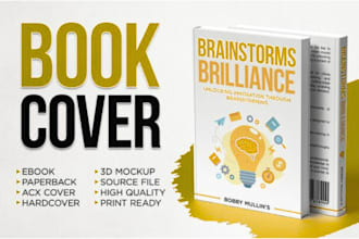 design book cover, kdp book cover, e book cover