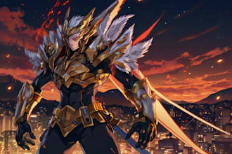 draw anime and game style characters art