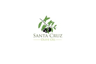 design elegant classic olive oil company logo