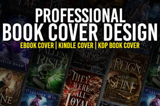 design professional book cover and kindle ebook designs