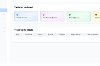 build a front website