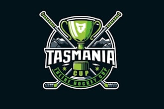 design inline hockey tournament logo
