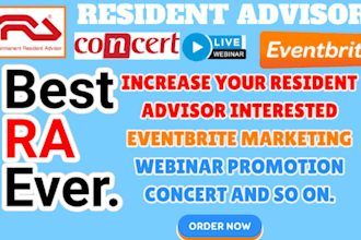 do fast eventbrite promotion, event promotion ticket sales, webinar marketing