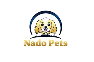 design looking premium attractive pets supplements logo