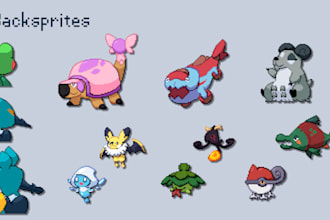 do a fakémon design and sprite