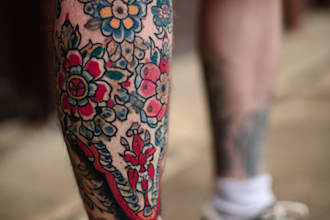 design a tattoo in japanese style