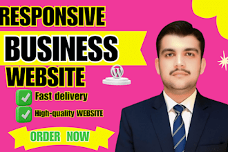 create a stunning business website using wordpress