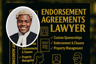 draft or review sports sponsorship and endorsement agreements