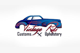 design particular super car restoration logo