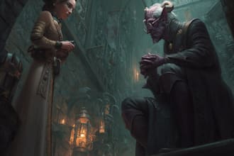 fantasy character art and concept design and illustration