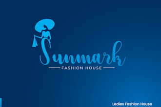 design fashion boutique cosmetics and saloon shop logo