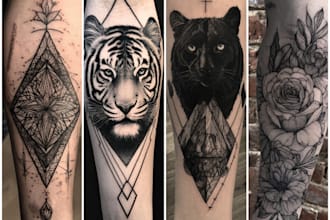 do custom tattoo designs any style tailored to your vision