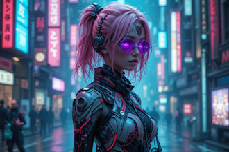 draw futuristic scifi, mecha, and mecha character art