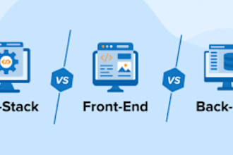 develop reactjs frontend and nodejs backend