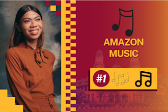 promote youtube music amazon music  apple music soundcloud music
