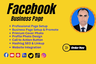 create and setup impressive facebook business page